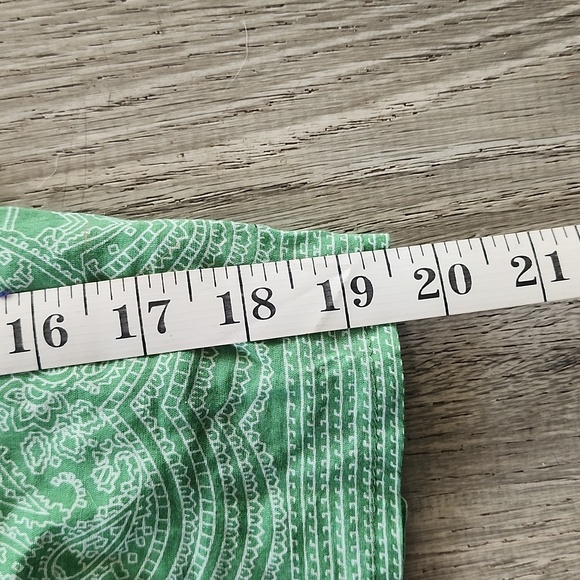 Blue Plate green and white skirt - Picture 5 of 6